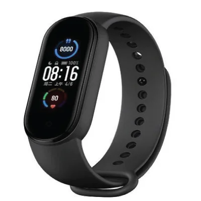 XIAOMI Mi Smart Band 5, Water Resistant, Heart Rate, Stress Monitoring,14-day Battery Life