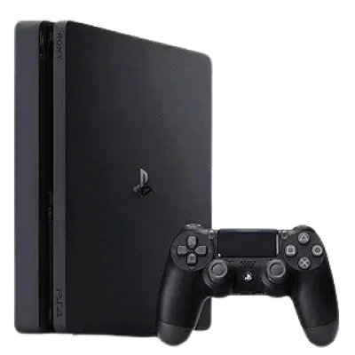 Sony PlayStation 4; Slim with 1 Controller & without Games | 500GB