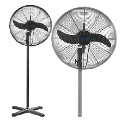 Polystar 26" Industrial Standing Fan Black | PV-26NDB