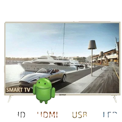 Skyrun 50″ 4K UHD Smart TV with Free Wall Bracket | LED-50XM/N80D