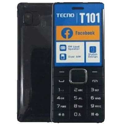 Tecno T101 –1.77" Dual Micro Sim With Camera & Torch Light, Fm Radio, Loud Speaker, 1150mAh Battery