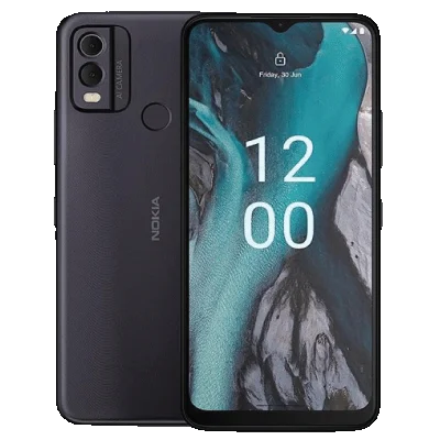 Nokia C22 Dual-SIM 64GB ROM + 2GB RAM (GSM Only | No CDMA) Factory Unlocked 4G/LTE Smart Phone, Midnight Black