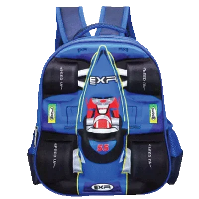 [PP1-2] Size Assorted Cars Backpack School Bag 14 Inches – ZBP-1203