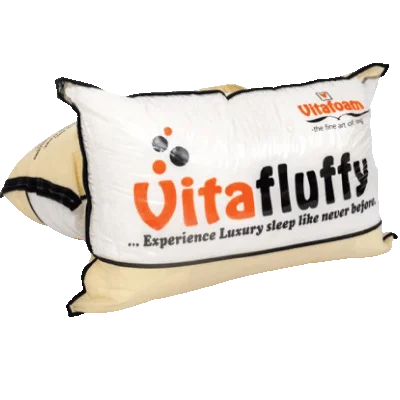 Vitafoam Vitafluffy Microfibre Pillow, Fluffy and light, 100% microfibre