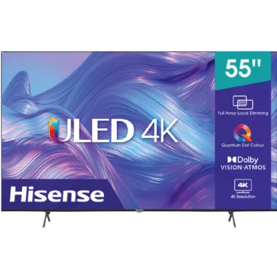 Hisense 55" ULED™ Premium 4K Smart TV With Quantum Dot Colour | 55U6K