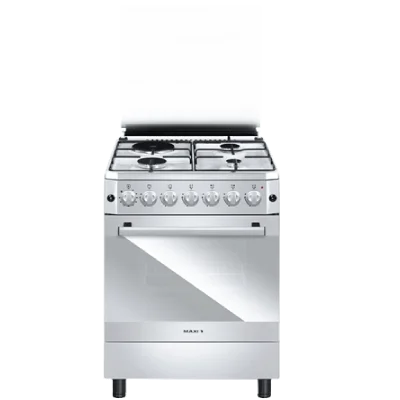 Maxi 60*60 (3+1 Fast Electrical) Burner Gas Cooker, Flame Faliure device| INOX PLUS