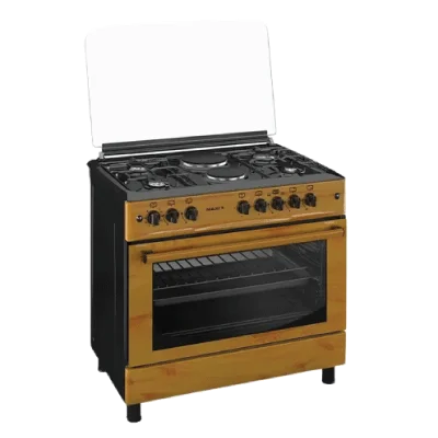 Maxi 60*90 (4+2) Burner Gas Cooker | Wood