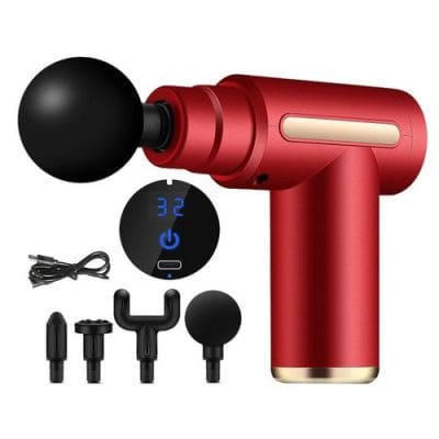 Mini fascia gun creative pocket machine portable meridian massage fascia gun