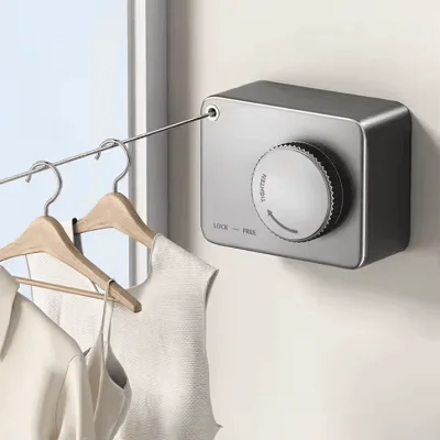 Adjustable Laundry Line Clothes Drying Rack