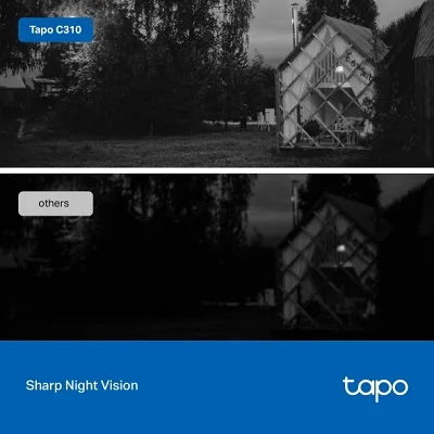 Tapo Outdoor Security Wi-Fi Camera | C310, Plug-in, Daylight Clarity at Night, 2K QHD, Person/Pet/Vehicle Detection, Local/Cloud Storage - Image 8