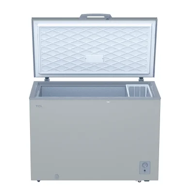 TCL 310L Chest Freezer | F400CF, Mechanical Control​, LED light, Power indicator function, Front water disposal device, Max Space ​