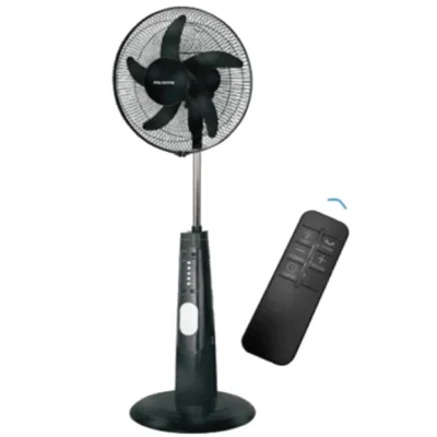 Polystar 18" Rechargeable Standing Fan With Remote Control