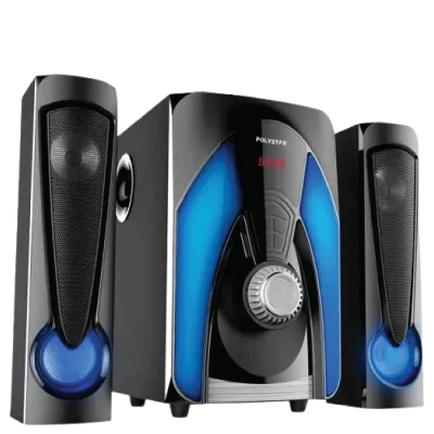 Polystar Home Theatre With USB SD, 2.1 Ch Bluetooth, FM Radio| PV-HT1202