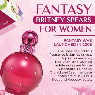 Britney Spears Fantasy EDP 100ml For Women - Image 2