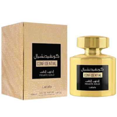 Lattafa Confidential Private Gold EDP 100ml - Image 3