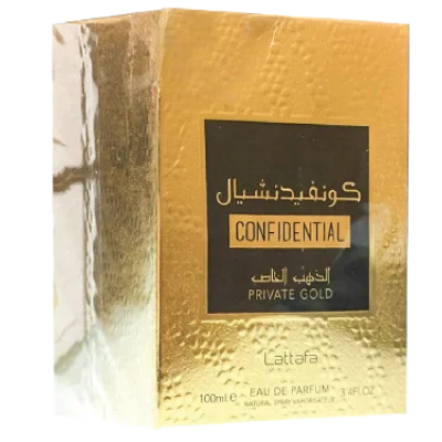 Lattafa Confidential Private Gold EDP 100ml - Image 2