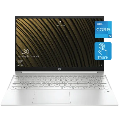 HP Pavilion 15 Laptop, 11th Gen Intel Core i5-1135G7 Processor, 8GB RAM, 512GB SSD Storage, Touchscreen, Keyboard backlit, Windows 10 Home