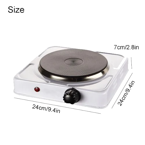 Single Portable 1500W Electric Hot Plate Stove Cooker - Image 3