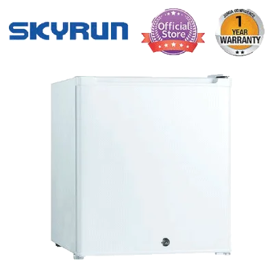 Skyrun 50L Bedside Single Door Fridge BCD-55A-White - Image 2