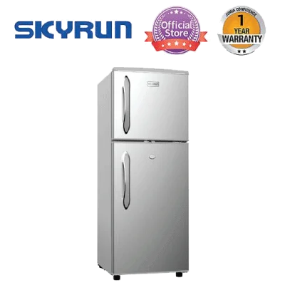 Skyrun 118 Litres, Double Door Top Mount Fridge, BCD-118HC, Sliver - Image 3