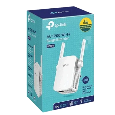 TP-LINK (RE305) AC1200 (300+867) Dual Band Universal WiFi Range Extender - Image 2
