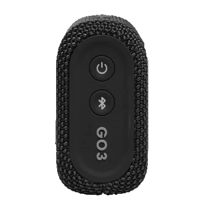 JBL Go 3: Portable Speaker with Bluetooth, Built-in Battery, Waterproof and Dustproof Feature - Black - Image 5