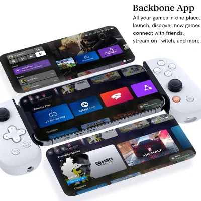 Sony BACKBONE One Mobile Gaming Controller, Enhance Your Gaming Experience on iPhone, Play Xbox, PlayStation, Call of Duty & More - Image 4