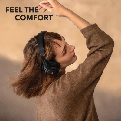 Soundcore by Anker Life Q30 Hybrid Active Noise Cancelling Headphones with Multiple Modes, Hi-Res Sound, Custom EQ via App, 40H Playtime, Comfortable Fit, Bluetooth Headphones, Multipoint Connection - Image 2
