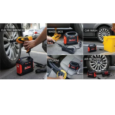 Macpower 100w Modified Sine Wave Inverter with in-built Battery with Torchlight | M42 - Image 4