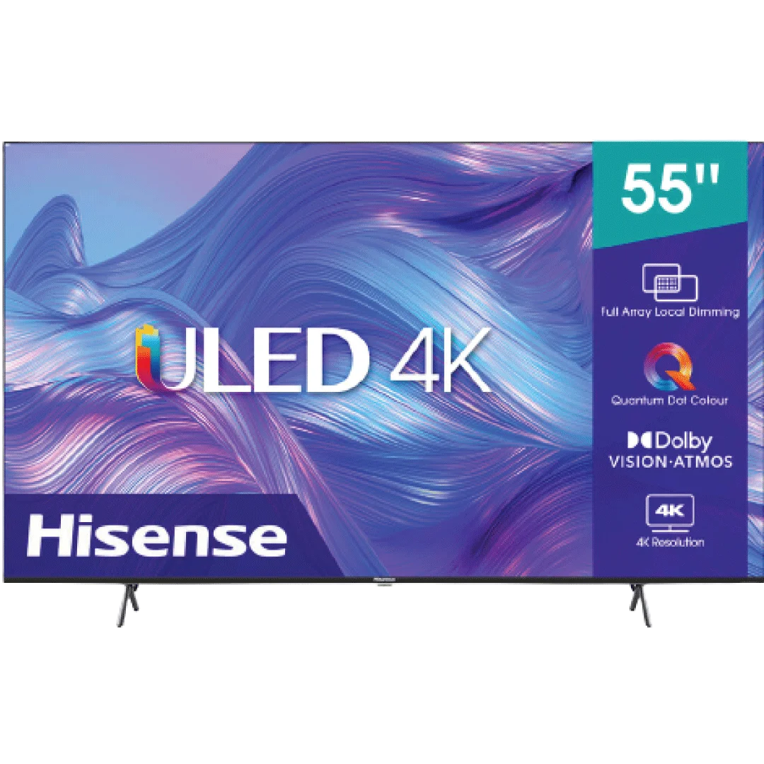 Hisense 55" ULED™ Premium 4K Smart TV With Quantum Dot Colour | 55U6K