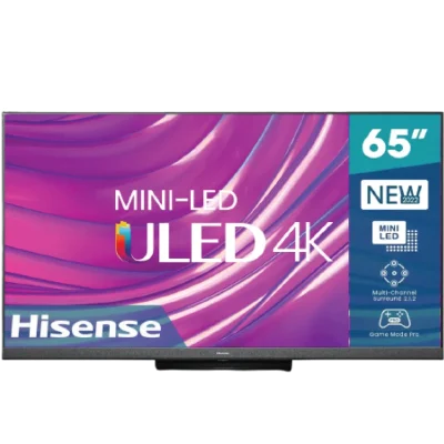 Hisense 65" ULED™ Premium 4K Smart TV With Quantum Dot Colour | 65U8H