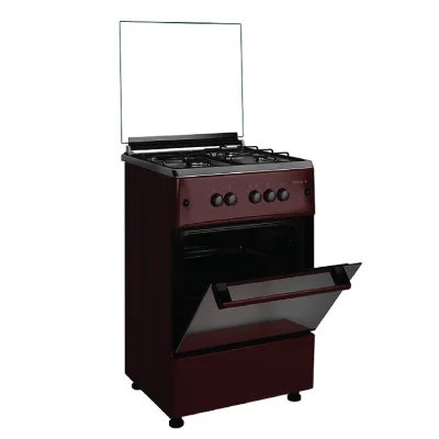 Maxi 60*60 (3+1) Burner Gas Cooker IGL | Red - Image 2
