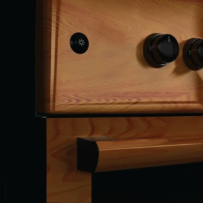 Maxi 60*60 (3+1) Burner Gas Cooker IGL | Wood - Image 4