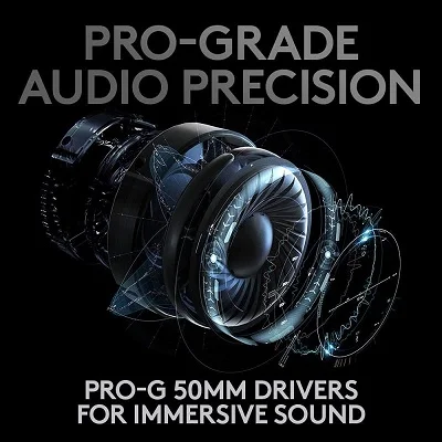 Logitech Pro X2 Lightspeed Bluetooth Head Set - Image 4