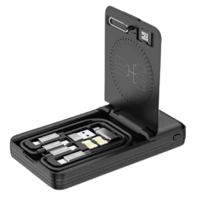 New Age Wireless Charging Power Bank 10000mAh Multi-purpose - Image 2