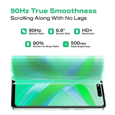 Infinix Smart 8 (3GB RAM + 64GB ROM) Android 13, Fingerprint (side-mounted), 5000 mAh, non-removable - Image 4
