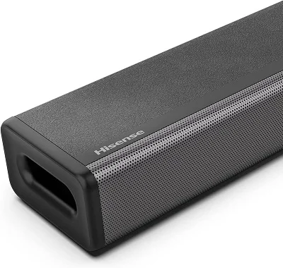 Hisense HS214 2.1ch Sound Bar with Built-in Subwoofer, 80W, All-in-one Compact Design with Wireless Bluetooth, Powered by Dolby Audio, Black - Image 3