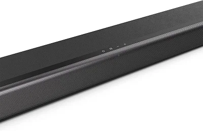 Hisense HS214 2.1ch Sound Bar with Built-in Subwoofer, 80W, All-in-one Compact Design with Wireless Bluetooth, Powered by Dolby Audio, Black - Image 5