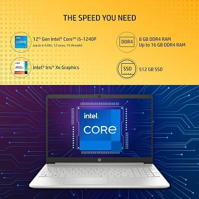 HP 15s Core i5-12th Gen | 8GB RAM, 512GB SSD, Keyboard backlit, Windows 11 - Image 3