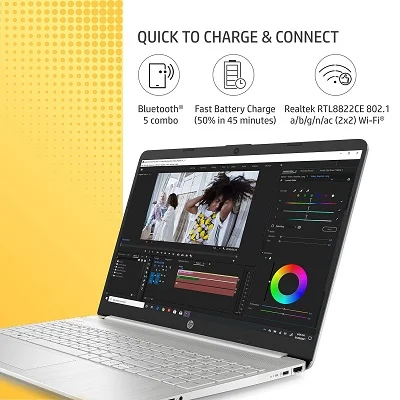 HP 15s Core i5-12th Gen | 8GB RAM, 512GB SSD, Keyboard backlit, Windows 11 - Image 6