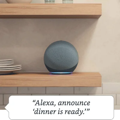 Amazon Echo (4th Gen) | With premium sound, smart home hub, and Alexa | Glacier White - Image 4