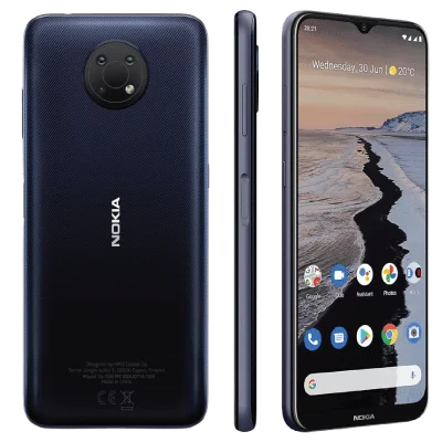 Nokia G10-6.52''-Dual SIM | 64GB ROM, 4GB RAM | 4G Lte | -13mp-5050 mAh-Splash Protection