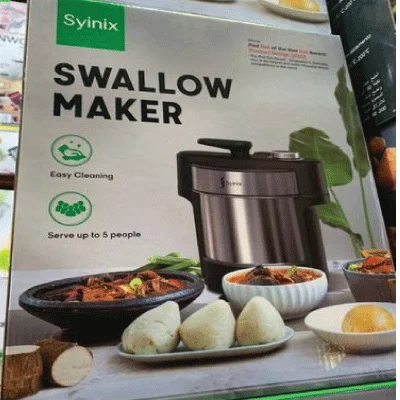 Syinix Automatic Swallow Maker & Pounding Machine, All-purpose swallow food, Fully Automatic, Free your hands - Image 3