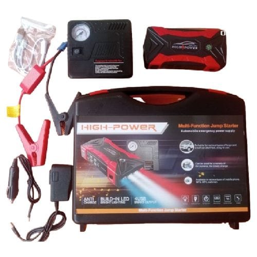 Jump Starter Power Emergency Battery Booster +Tyre Inflator - Image 2