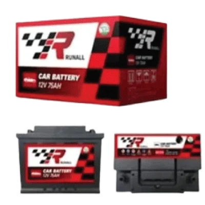 Runall Car Battery, 75Ah capacity - Image 4