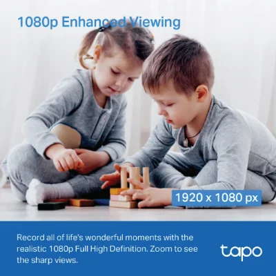 Tapo Pan/Tilt Home Security Wi-Fi Camera | C200C, for Baby Monitor, Pet Camera w/Motion Detection, 1080P, 2-Way Audio, Night Vision, Cloud & SD Card Storage, Works with Alexa & Google Home - Image 4