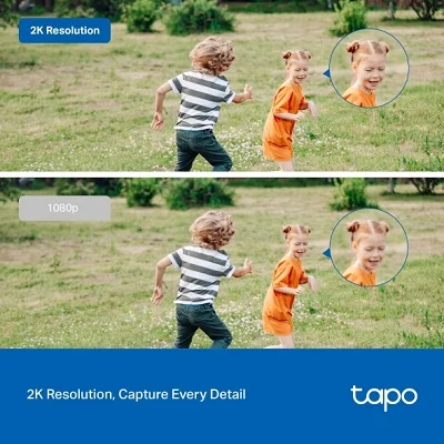 Tapo Outdoor Security Wi-Fi Camera | C310, Plug-in, Daylight Clarity at Night, 2K QHD, Person/Pet/Vehicle Detection, Local/Cloud Storage - Image 3