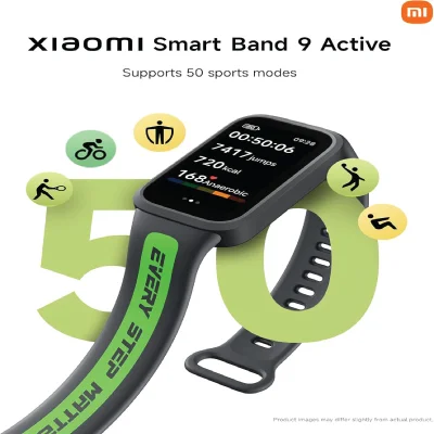 Xiaomi Smart Band 9 Active Fitness Tracker, 1.47" TFT Display, 18 Day Battery Life, Monitoring, 5ATM Waterproof, Sleep Tracking - Image 4