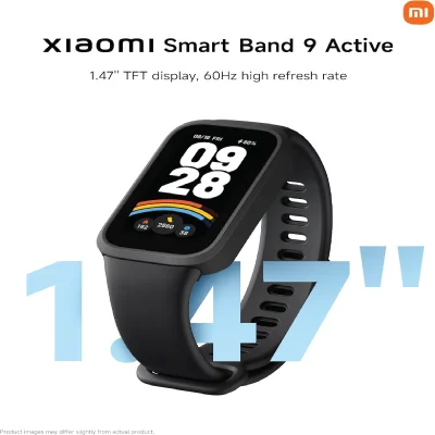 Xiaomi Smart Band 9 Active Fitness Tracker, 1.47" TFT Display, 18 Day Battery Life, Monitoring, 5ATM Waterproof, Sleep Tracking - Image 3