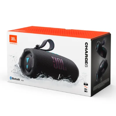 JBL Charge 6 - Portable Waterproof and Drop-Proof Bluetooth Speaker with bold JBL Pro sound and a removable handle strap - Image 2